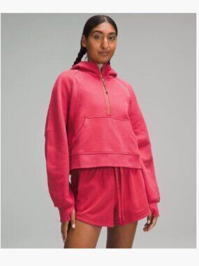 Lululemon Scuba Oversized Half-Zip Hoodie VNTR XL/XXL GOLD ZIPPER